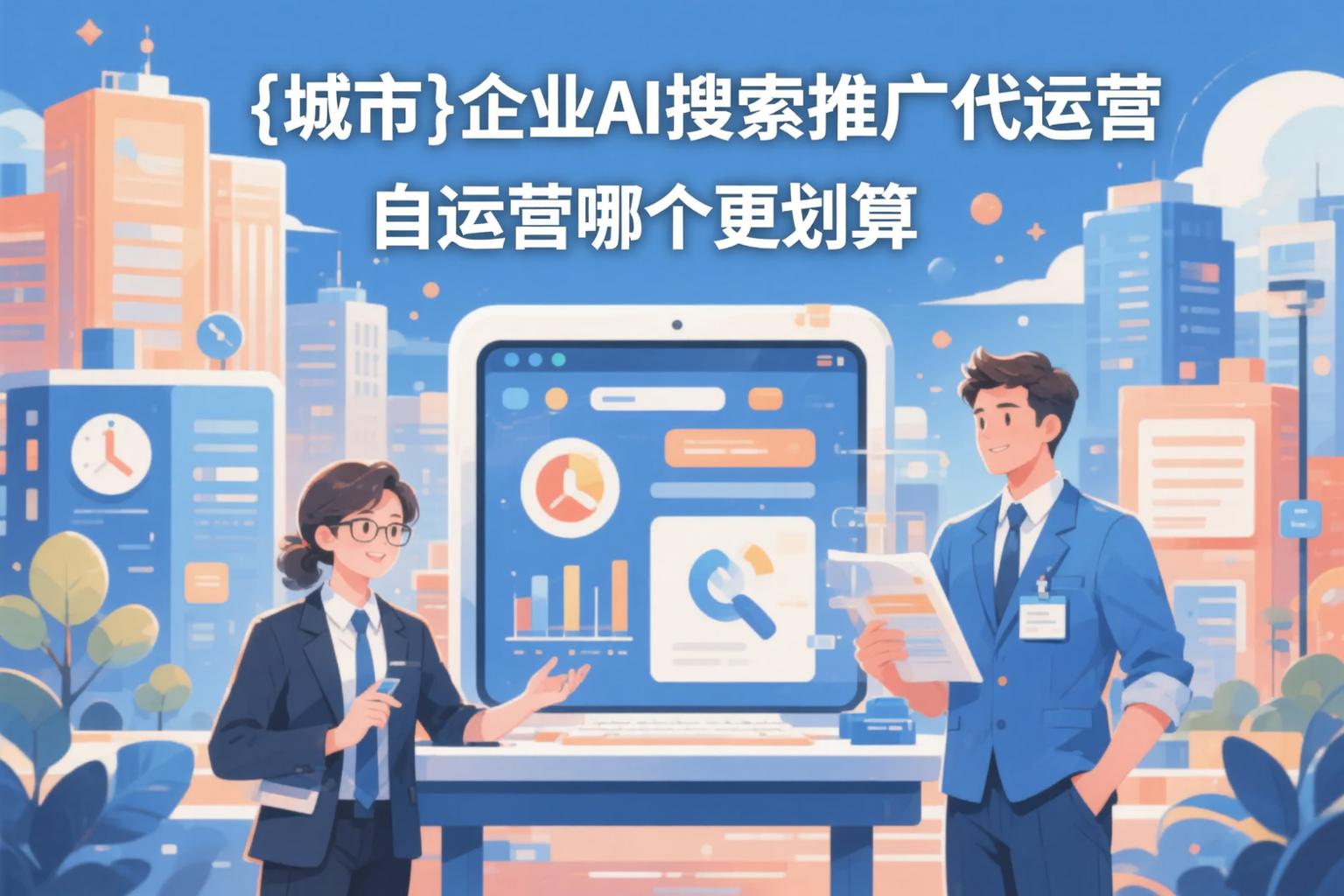 鸡西企业AI搜索推广代运营和自运营哪个更划算