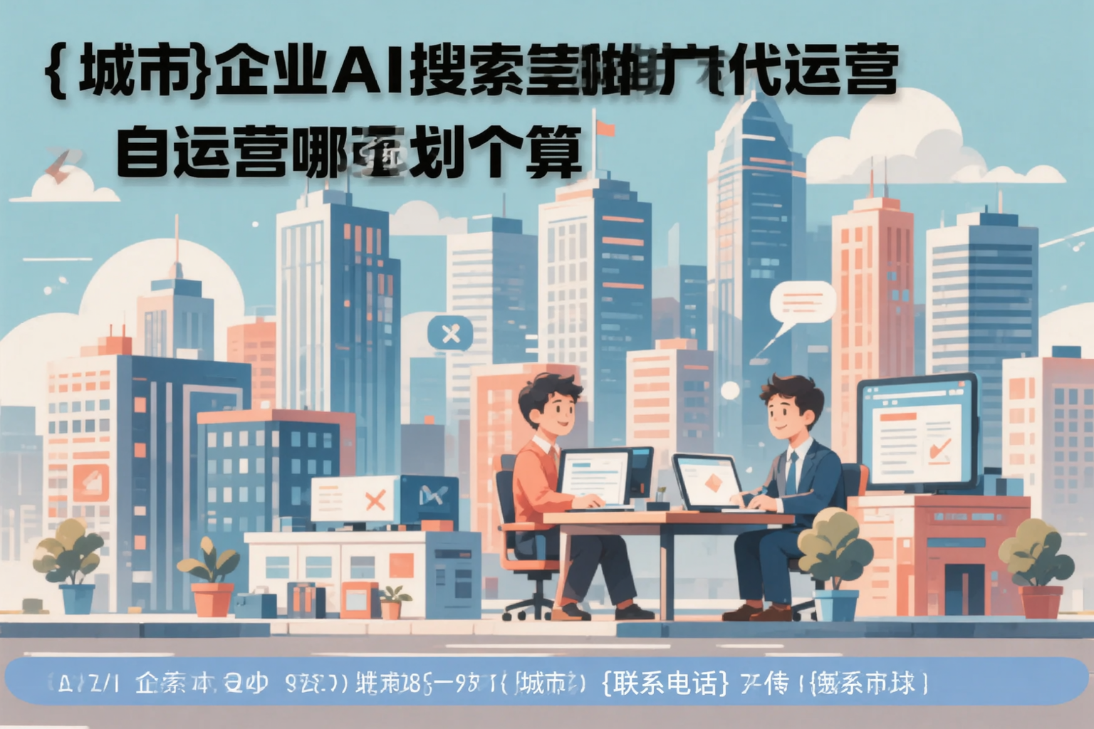 鸡西企业AI搜索推广代运营和自运营哪个更划算