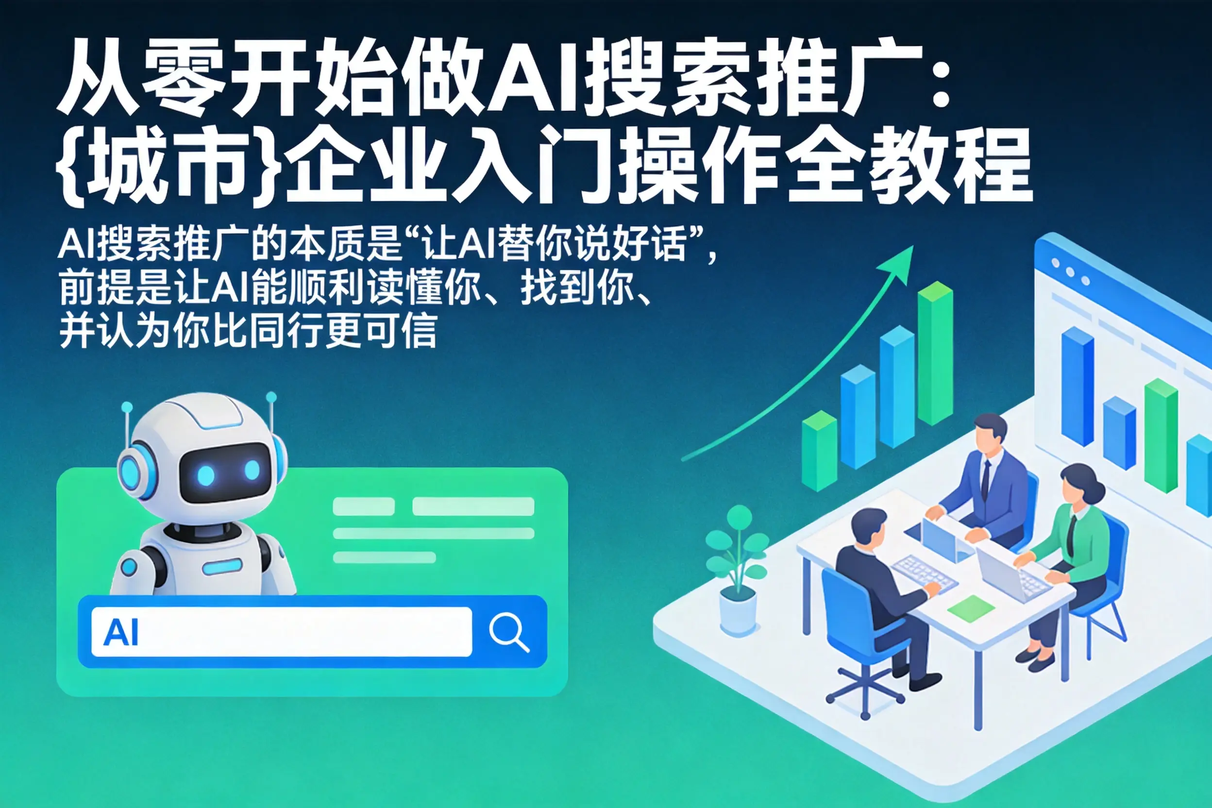 从零开始做AI搜索推广:鸡西企业入门操作全教程