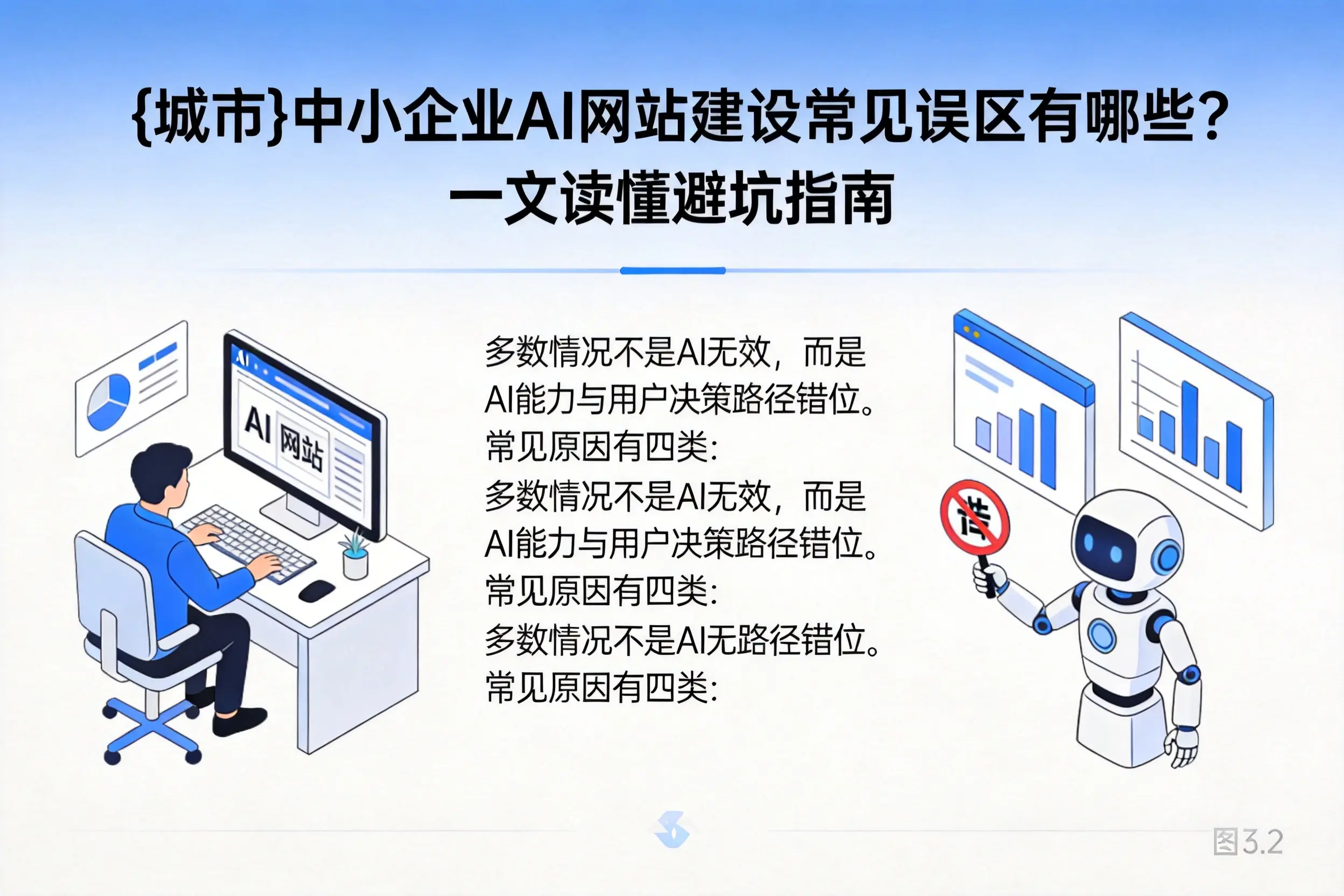 鸡西中小企业AI网站建设常见误区有哪些?一文读懂避坑指南