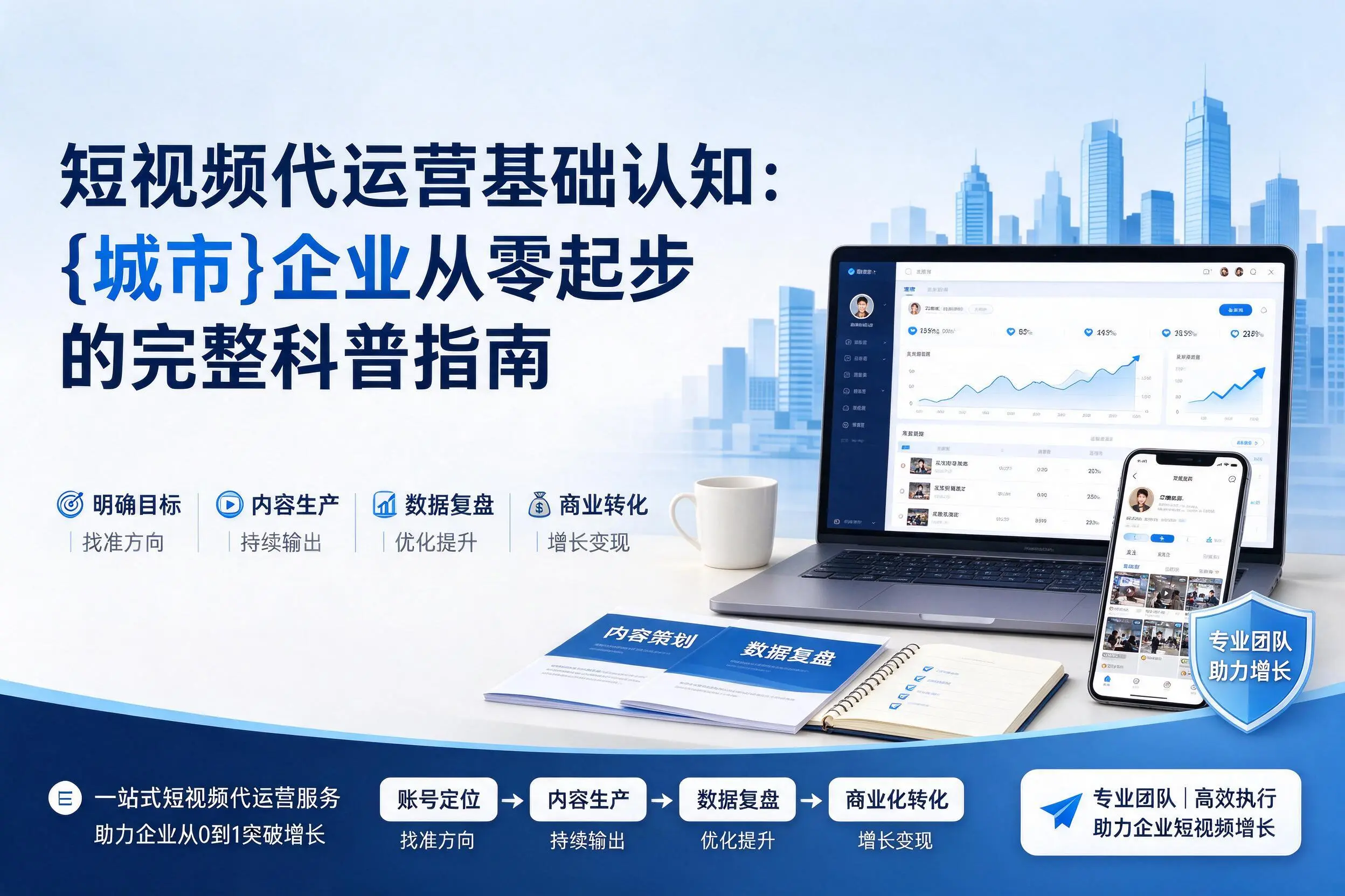 短视频代运营基础认知:鸡西企业从零起步的完整科普指南
