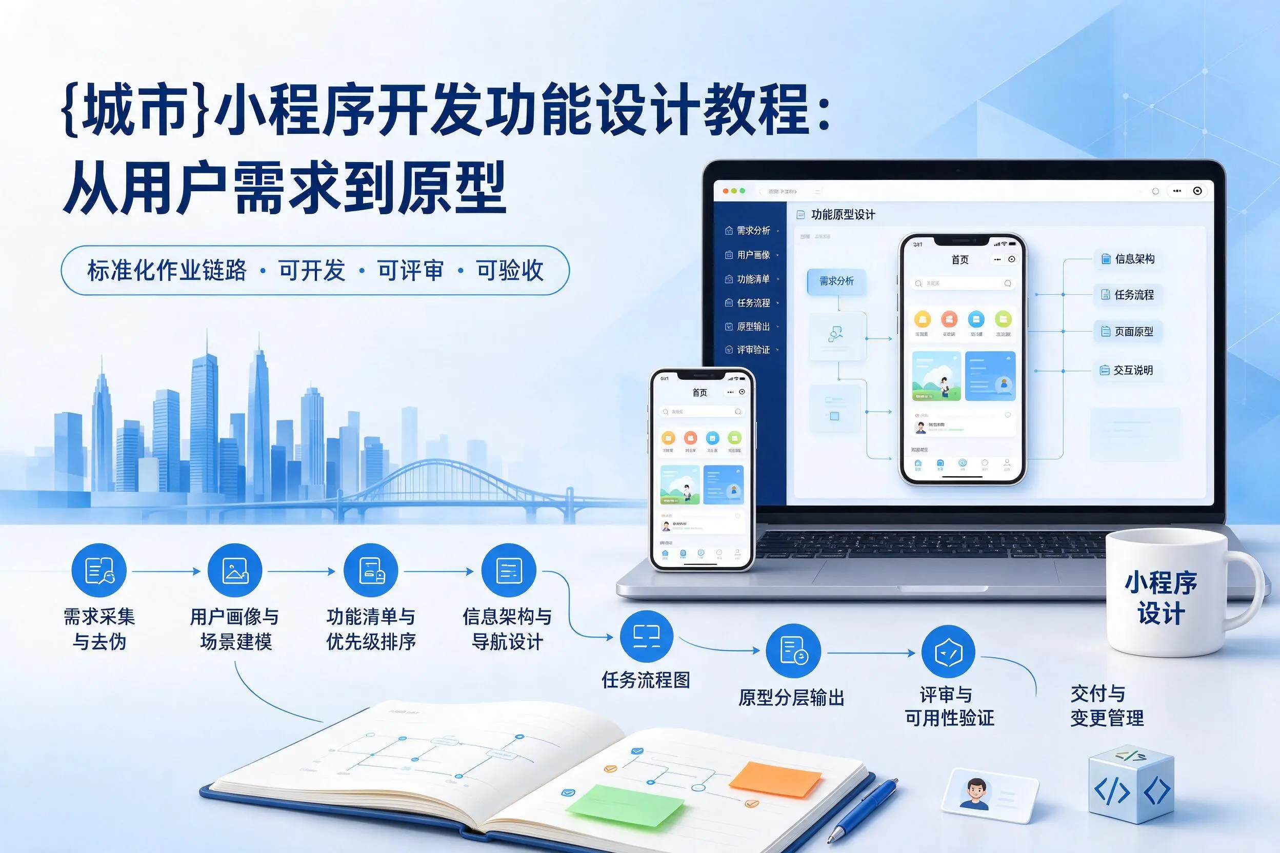 鸡西小程序开发功能设计教程：从用户需求到原型